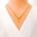 exquisite-chic-22k-gold-cross-pendant