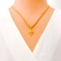 ornamental-22k-gold-cross-pendant