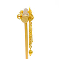Ornate Impressive 22k Gold Hanging Earrings