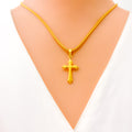 distinctive-22k-gold-cross-pendant