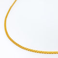 Flat Thin 22K Gold Box Chain