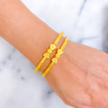 impressive-polished-22k-gold-pipe-bangles
