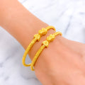 impressive-polished-22k-gold-pipe-bangles