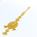 Iconic Netted Marquise 22k Gold Tikka 