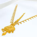 Graceful Festive 22k Gold Tasseled Matha Patti 