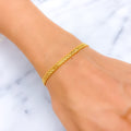 dressy-stylish-22k-gold-bracelet