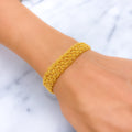 shimmering-iridescent-22k-gold-bracelet