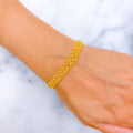 magnificent-textured-22k-gold-bracelet