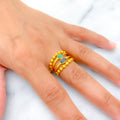 opulent-vibrant-21k-gold-cz-ring