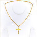 polished-classic-22k-gold-cross-pendant