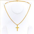 graceful-22k-gold-cross-pendant