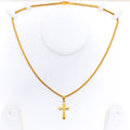 distinctive-22k-gold-cross-pendant