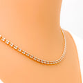 Exclusive Rose Gold Accented 22K Chain - 16"