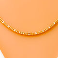 Alternating Two - Tone 22K Gold Chain - 16"