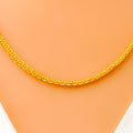 Medium Cable Ball 22k Gold Chain - 18"
