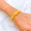 Mesmerizing Golden Elegant 22k Gold Bangle Bracelet
