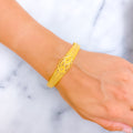 Timeless Eternal Radiant 22k Gold Bangle Bracelet