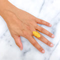 Iconic Fashionable 22K Gold Ring