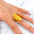 Iconic Fashionable 22K Gold Ring