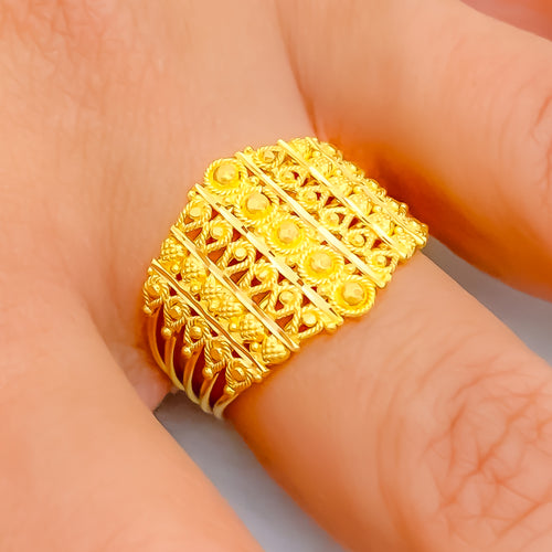 Tasteful Lovely 22K Gold Ring
