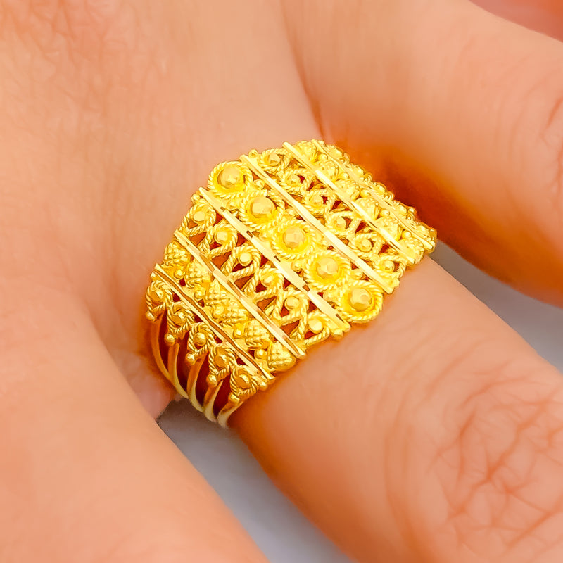 Tasteful Lovely 22K Gold Ring