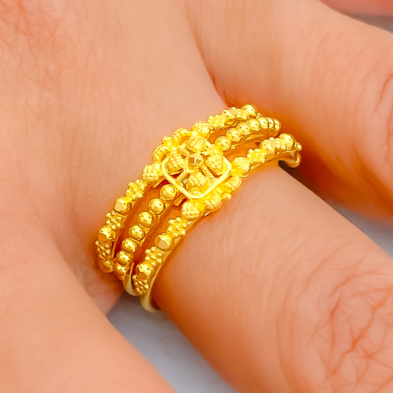 Noble Stylish 22K Gold Ring