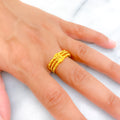 Noble Stylish 22K Gold Ring