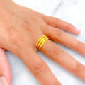 Lovely Timeless 22K Gold Ring