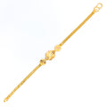 Traditional Radiant 22k Gold Baby Bracelet 