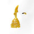 festive-tasseled-drop-22k-gold-jhumki-earrings-2