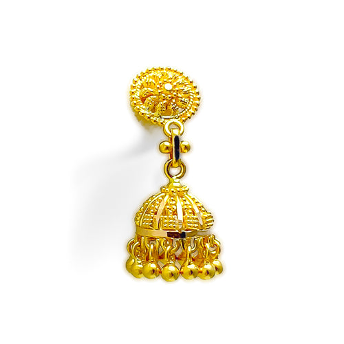 delicate-22k-gold-striped-dome-jhumki-earrings-3