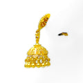 delicate-22k-gold-striped-dome-jhumki-earrings-3