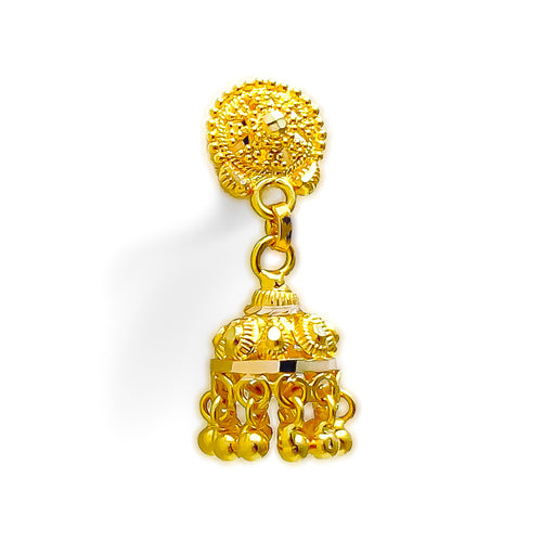 glimmering-feather-accented-22k-gold-jhumki-earrings-8