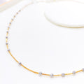 Noble Classy Two-Tone Bead Chain