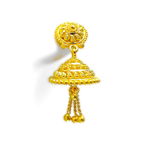 impressive-royal-netted-22k-gold-jhumki-earrings-9