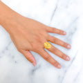 Regal Exquisite 22K Gold Ring