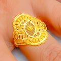 Regal Exquisite 22K Gold Ring