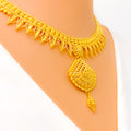 distinct-bespoke-golden-leaf-22k-gold-necklace