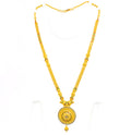 Vibrant Floral Meenakari 22k Gold Long Necklace