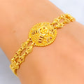 luxurious-beaded-flower-22k-gold-bracelet-2