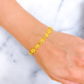 charming-floral-dome-22k-gold-bracelet-4