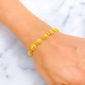 charming-floral-dome-22k-gold-bracelet-4