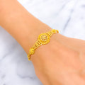 beautiful-festive-floral-22k-gold-bracelet-8
