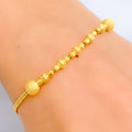 Opulent Orb  22K Gold Bracelet 