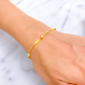 Dazzling Stylish 22K Gold Bracelet 