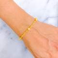 Dressy Upscale 22K Gold Bracelet 