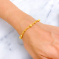 Dressy Upscale 22K Gold Bracelet 