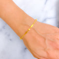 Rich Dazzling 22K Gold Bracelet 