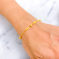 Rich Dazzling 22K Gold Bracelet 
