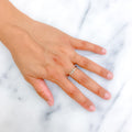 Classic 18K Gold + Stone/ Diamond Setting